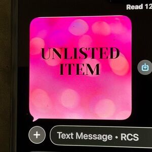 Unlisted Pink Item @donnaricci733